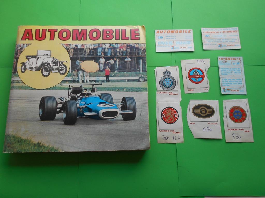 PANINI AUTOMOBILE stickers, Verzamelen, Ophalen of Verzenden, Gebruikt, Auto's