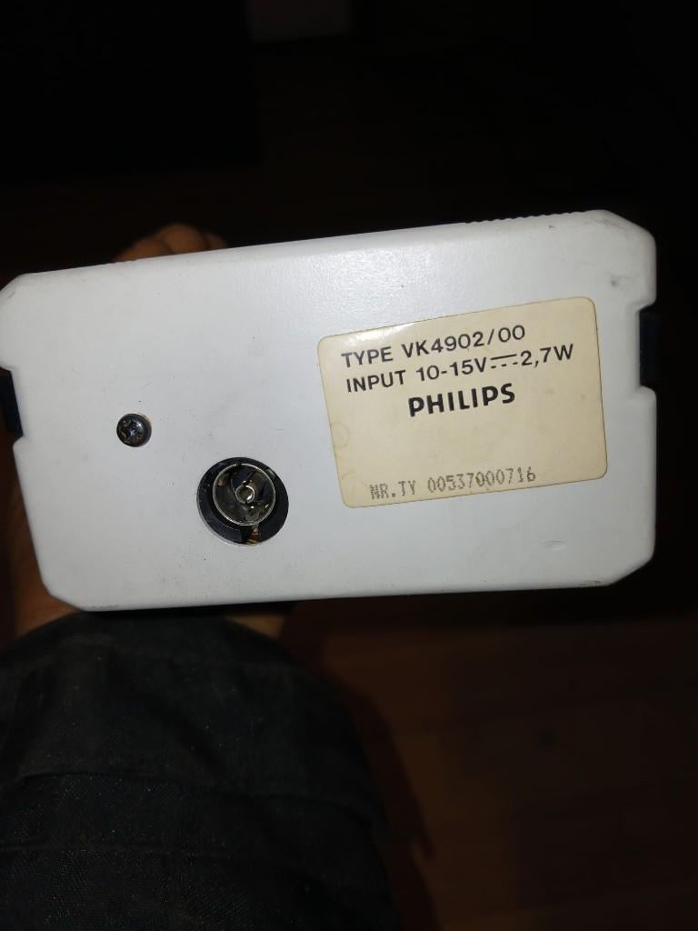 Philips VK4902/00 vintage observatiecamera, Audio, Tv en Foto, Vintage Televisies, Ophalen of Verzenden, Gebruikt, Philips