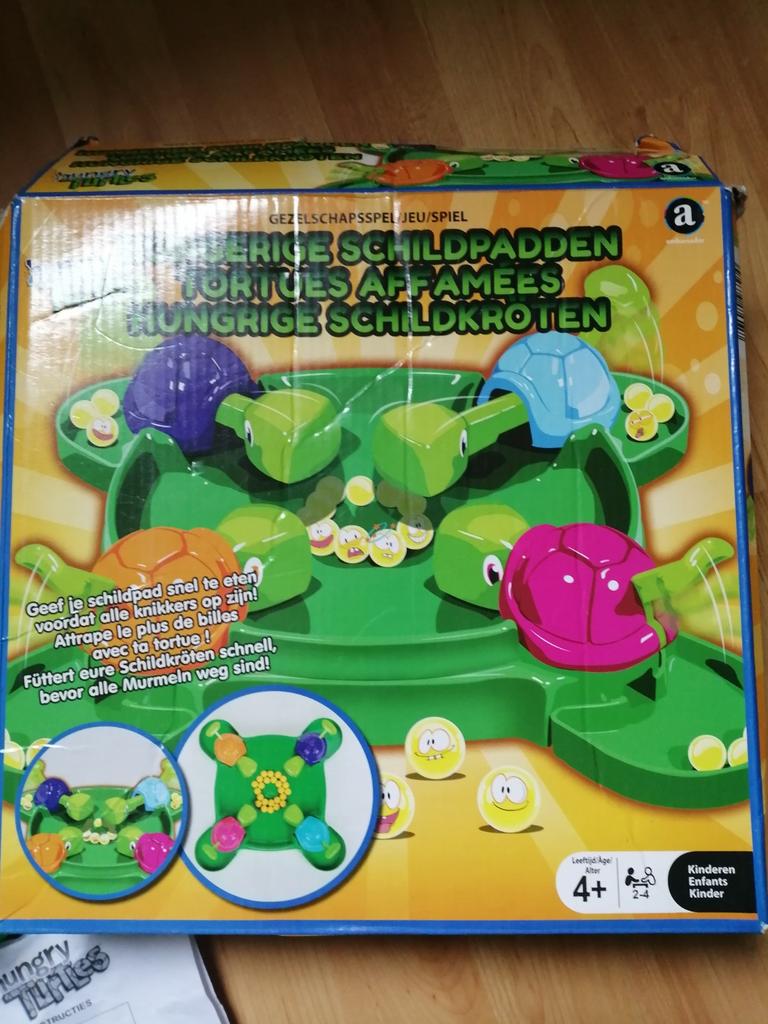 Jeu Tortues gloutonnes, Enlèvement, Utilisé