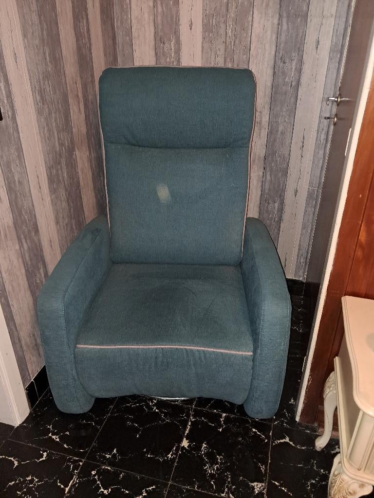 Relaxfauteuil toffe kleur, Huis en Inrichting, Ophalen, Stof