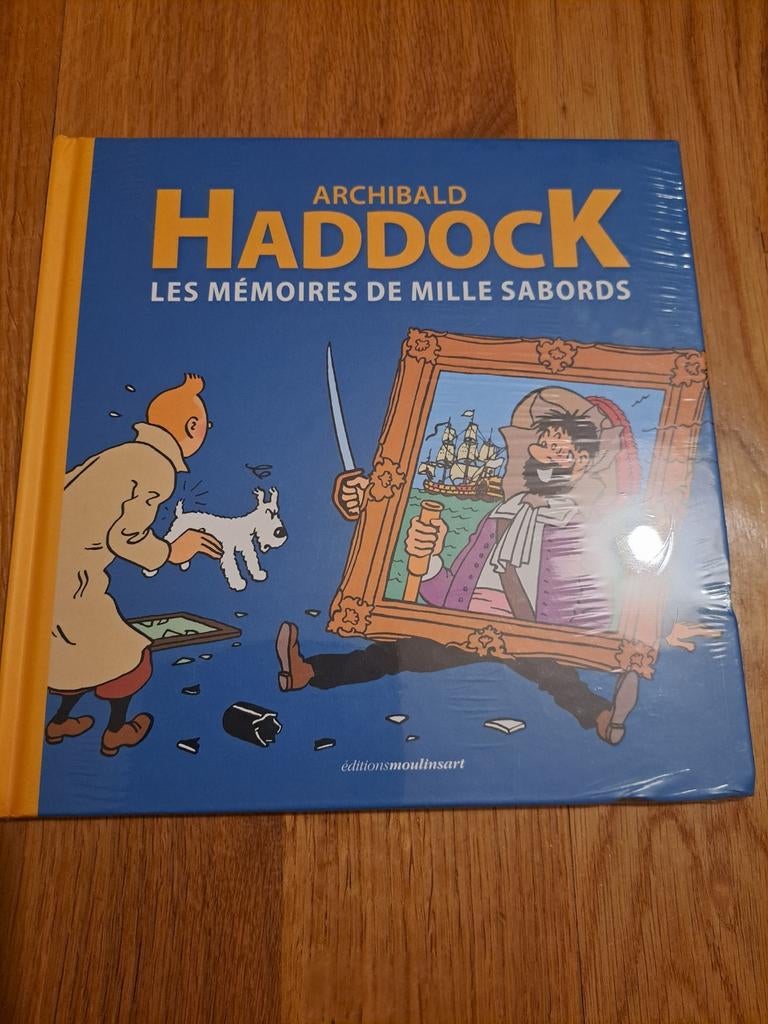 Archibald Haddock les memoires de mille sabords , sous cello, Verzamelen, Ophalen of Verzenden, Kuifje, Nieuw, Boek of Spel