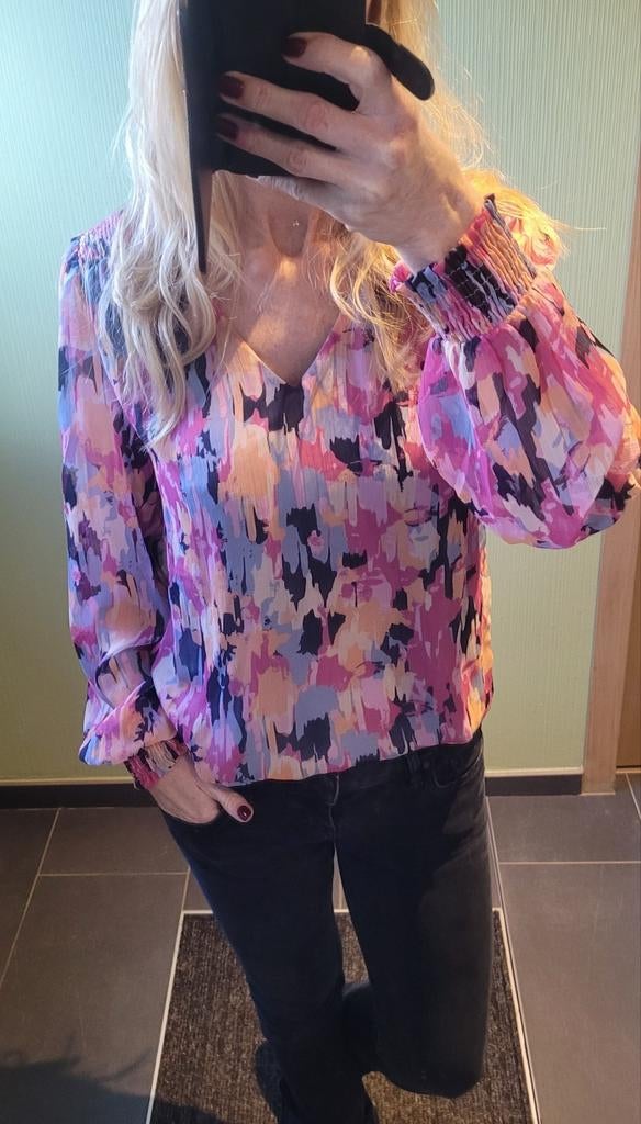 Blouse en voile doublé Vila taille 38, neuve, Neuf, Taille 38/40 (M), Autres couleurs, Vila
