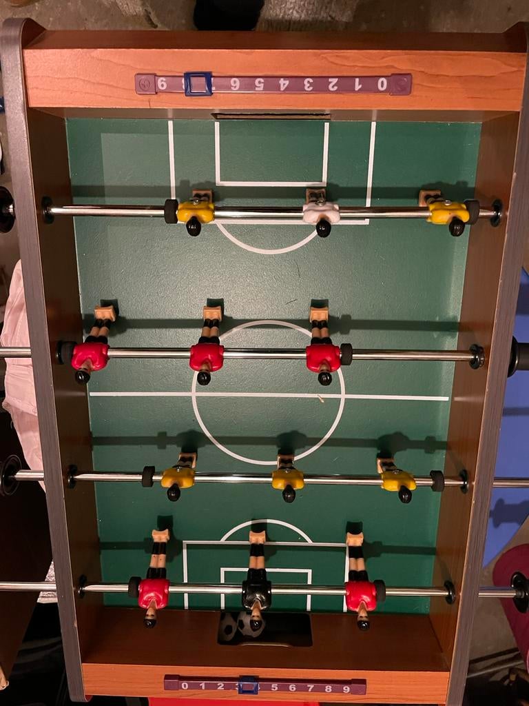 Tafelmodel voetbal kicker, Ophalen, Zo goed als nieuw