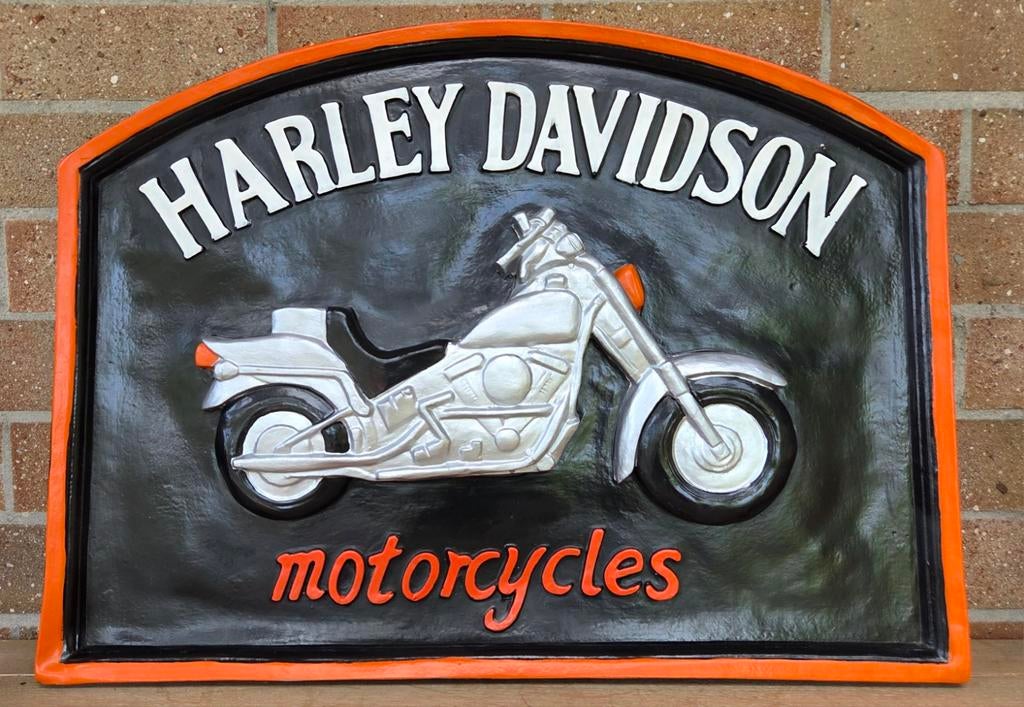Harley Davidson muurdecoratie, Ophalen