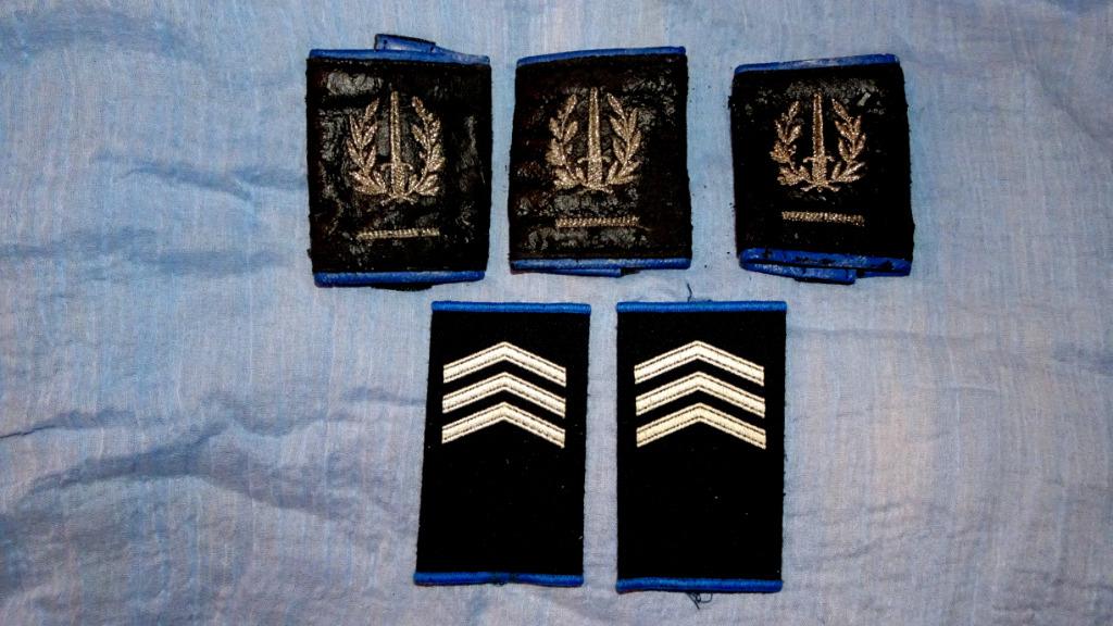 setje passanten oude gemeente politie, Verzamelen, Militaria | Algemeen, Rijkswacht, Embleem of Badge, Verzenden