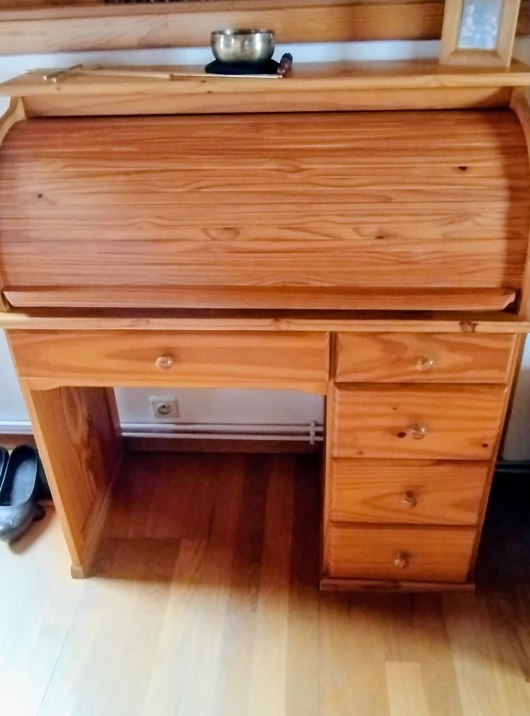 Bureau à volet, Enlèvement, Utilisé, Bureau avec volet