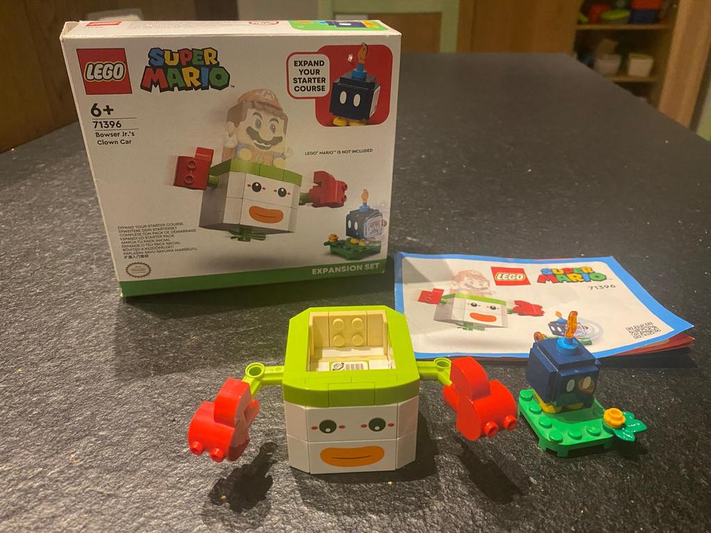 Lego 71396 - bowser jr.’s clown car, Enlèvement ou Envoi, Comme neuf, Lego