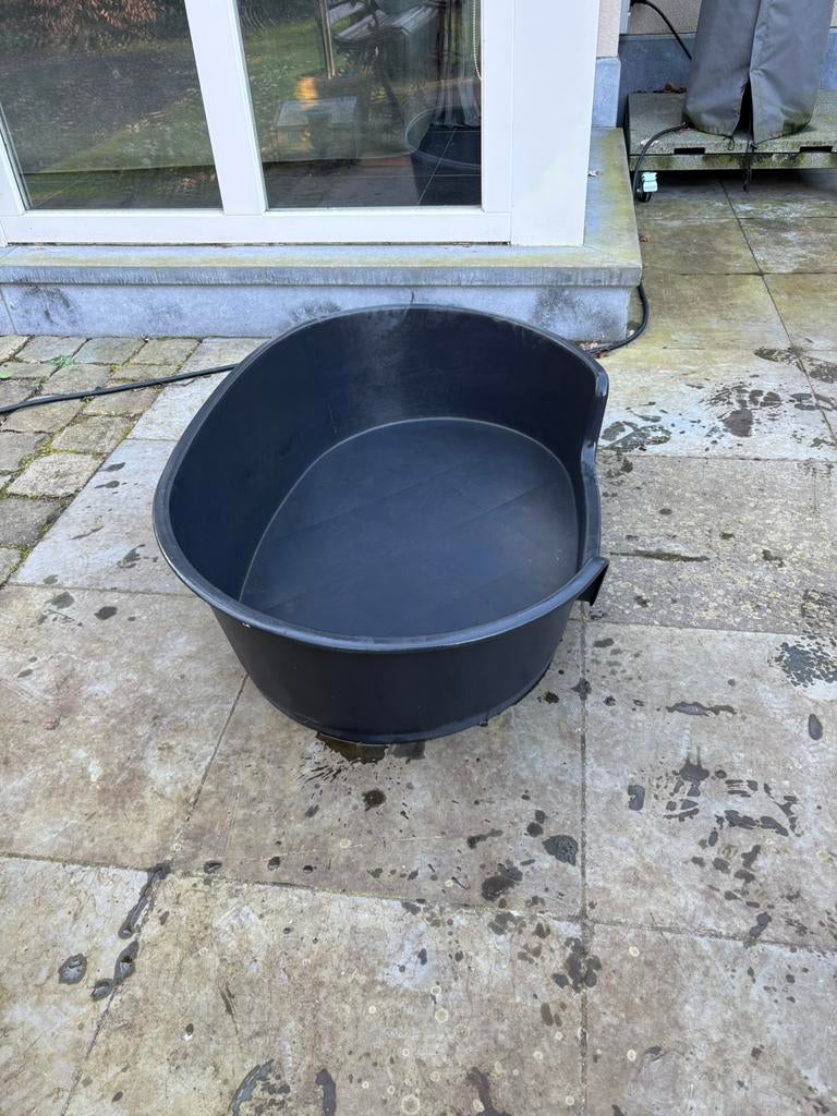 Hondenmand plastic zwart, Dieren en Toebehoren, Ophalen, Gebruikt