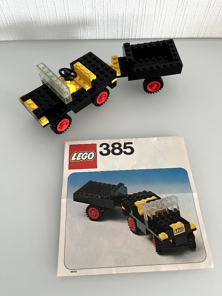 LEGO - off road - 385 Jeep CJ-5, Kinderen en Baby's, Speelgoed | Duplo en Lego, Gebruikt, Lego, Complete set, Ophalen of Verzenden