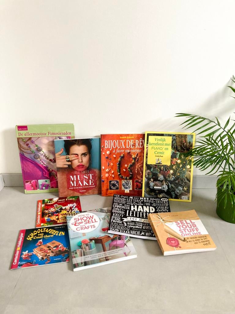 Pakket van 9 DIY creatieve boeken, Livres, Enlèvement ou Envoi, Comme neuf, Fabrication de bijoux