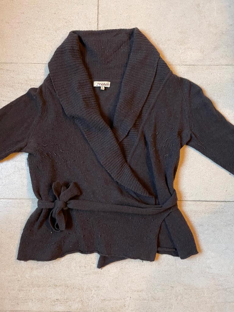 Mooie gilet Melvin maat 38, Kleding | Dames, Truien en Vesten, Gedragen, Maat 38/40 (M), Bruin, Ophalen of Verzenden