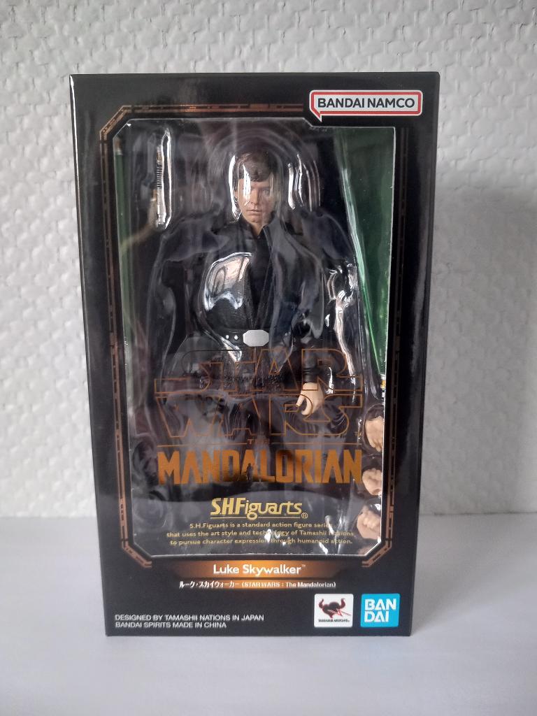 S.H. Figuarts Luke Skywalker (The Mandalorian) - Star Wars, Verzamelen, Ophalen of Verzenden, Zo goed als nieuw, Actiefiguurtje