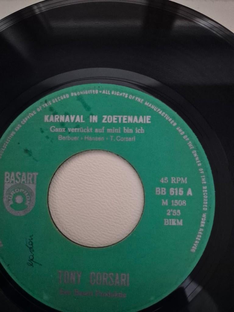 Karnaval singel Tony Corsary, Cd's en Dvd's, Ophalen of Verzenden