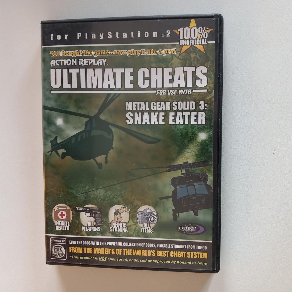 Ultimate Cheats 'Metal Gear Solid-snake Eater'Ps2, Ophalen of Verzenden, Zo goed als nieuw