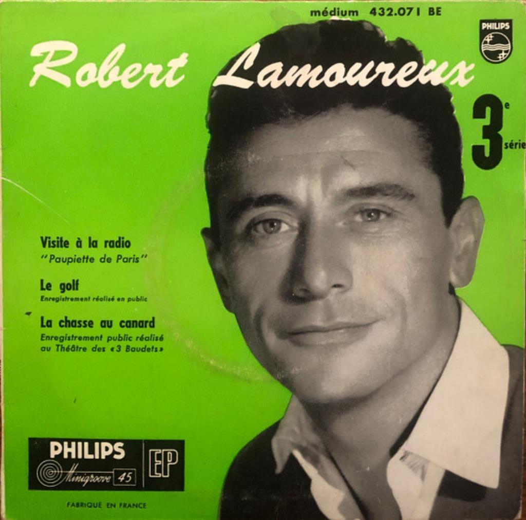 Robert Lamoureux - 3e Série - Visite A La Radio, CD & DVD, Vinyles Singles, EP, Enlèvement ou Envoi, Comme neuf, Humour et Cabaret