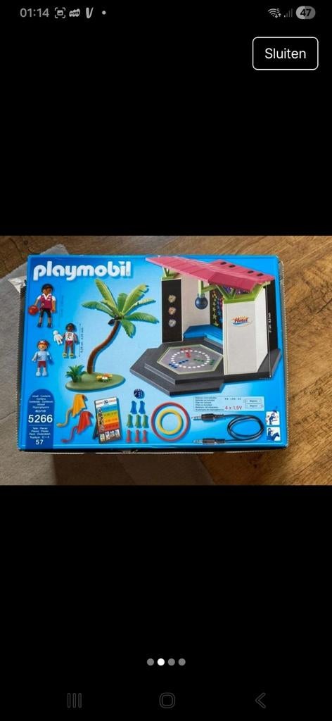 Playmobil disco, Ophalen of Verzenden, Zo goed als nieuw