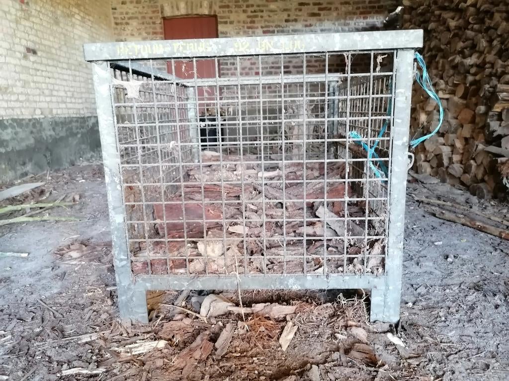 Gegalvaniseerde stalen gaascontainer/ houtcontainer, Doe-het-zelf en Bouw, Ophalen