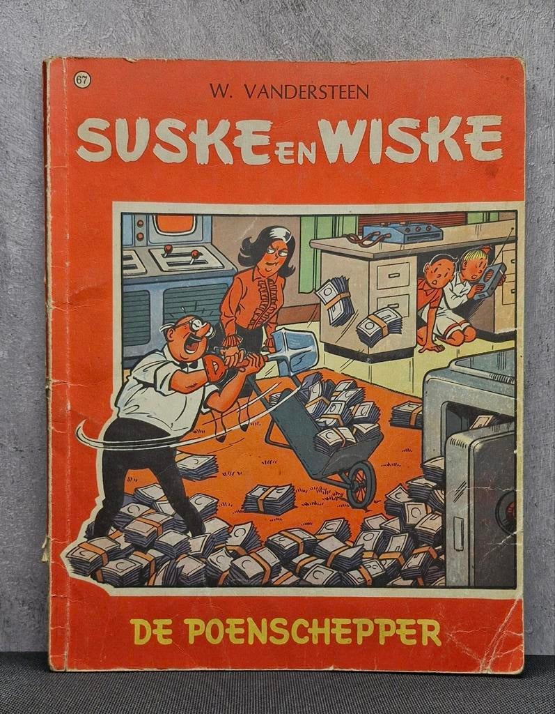 Oude Suske en Wiske - Matte kaft - 1967, Ophalen of Verzenden, Gelezen, Willy Vandersteen