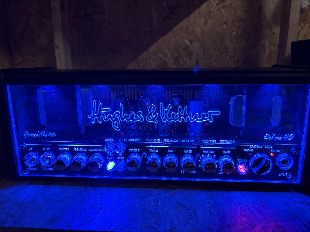 Hughes & kettner grandmeister deluxe, Musique & Instruments, Enlèvement, Comme neuf, Guitare, 50 à 100 watts
