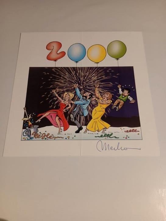 Kiekeboe wenskaartje 2000, Ophalen of Verzenden