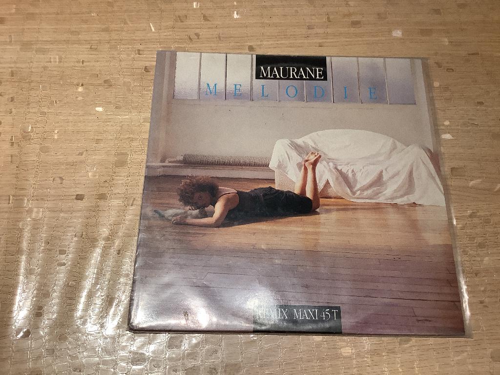Maxi 45 tours vinyles de maurane, CD & DVD, Enlèvement, Utilisé, 12 pouces
