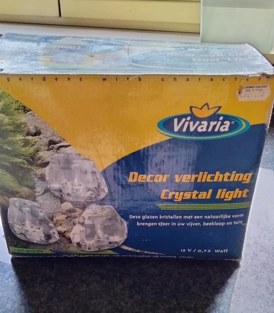 Decor verlichting voor vijver of tuin., Ophalen, Nieuw