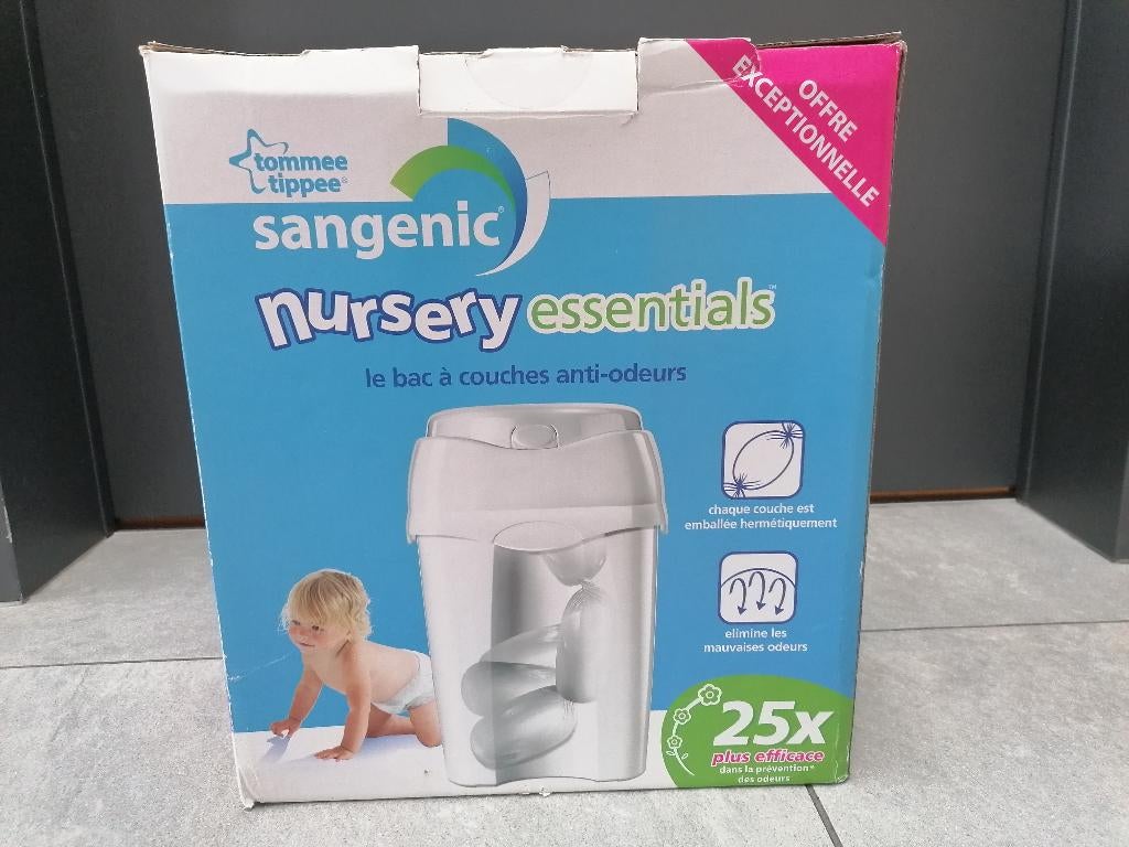 Pampervuilbak - Luieremmer van Sangenic, Kinderen en Baby's, Badjes en Verzorging, Ophalen, Zo goed als nieuw, Luieremmer, Sangenic