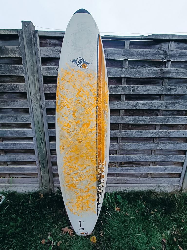 Bic mini malibu - perfecte staat, Sports nautiques & Bateaux, Planche à voile sur vague, Enlèvement, Utilisé, Longboard
