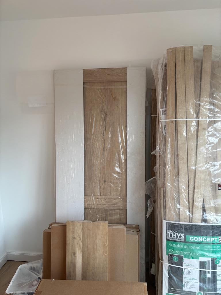 Portes Thys neuves, Doe-het-zelf en Bouw, Raamkozijnen en Schuifdeuren, Nieuw, Overige typen, Hout, 150 tot 225 cm, 75 tot 150 cm