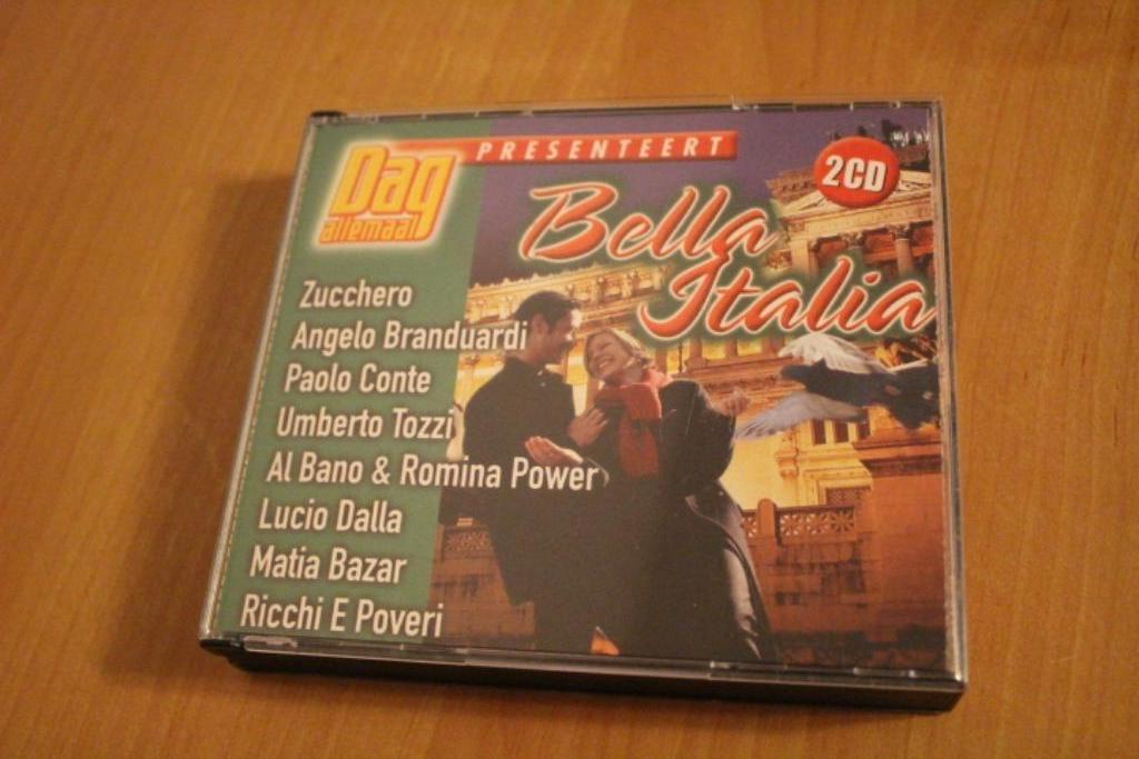 2 cd's : Bella Italia -- Zuchero - Umberto Tozzi - verzamel, Ophalen of Verzenden, Gebruikt