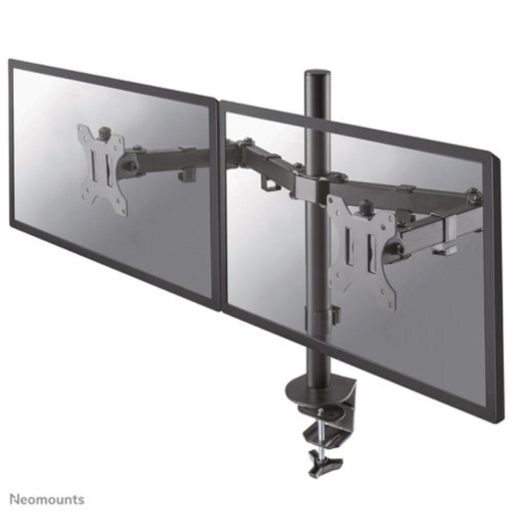 Te koop bureau stand voor 2schermen, Ophalen, Nieuw