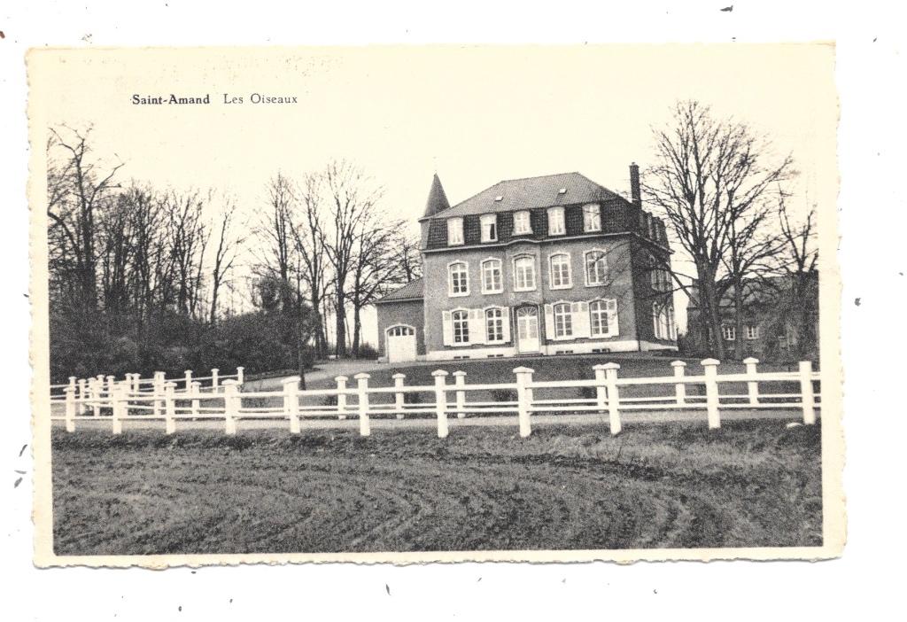 Saint-Amand NA2: Les Oiseaux, Envoi, 1940 à 1960, Non affranchie, Hainaut