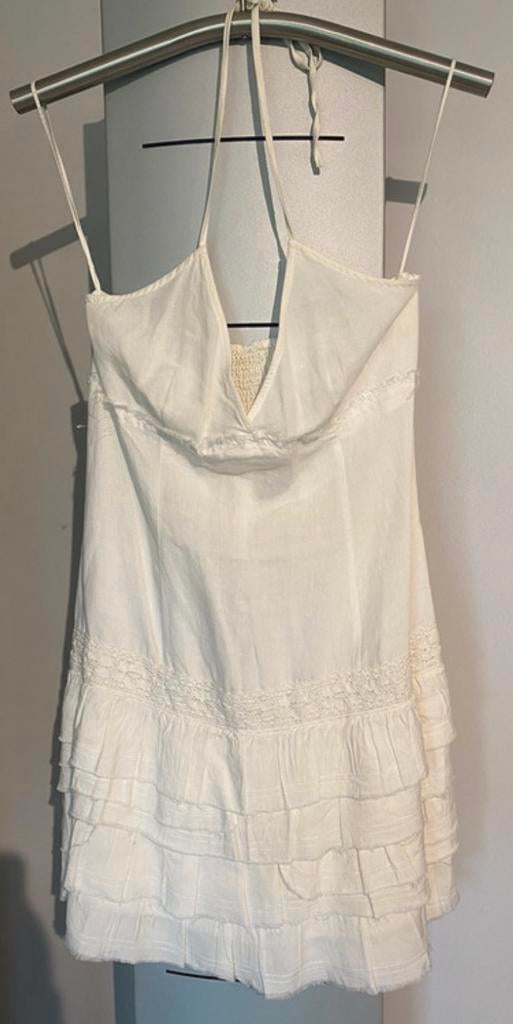 Robe Mango dos nu blanc cassé, Vêtements | Femmes, Taille 38/40 (M), Mango, Enlèvement ou Envoi, Au-dessus du genou