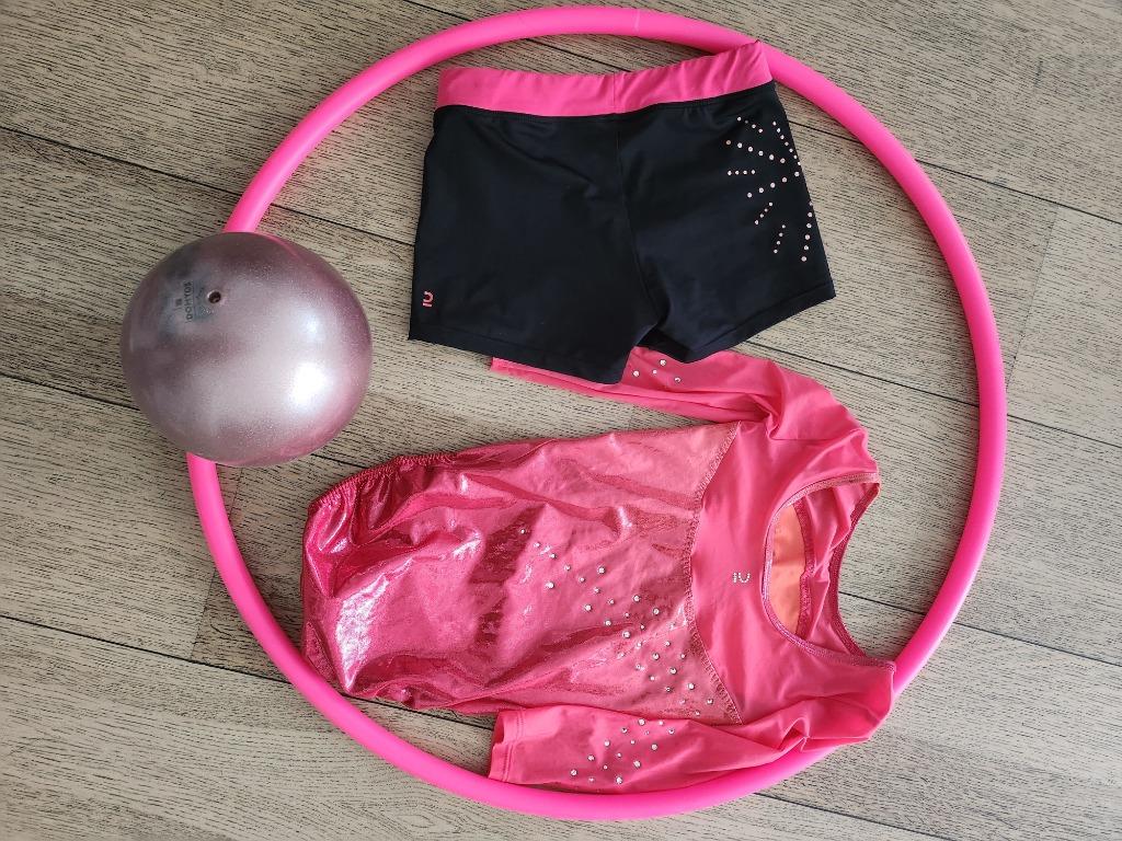 Samen turnen 7-8 jaar 25€ vaste prijs, Kindermaat 122 t/m 140, Ophalen of Verzenden, Zo goed als nieuw, Turnpak(je)