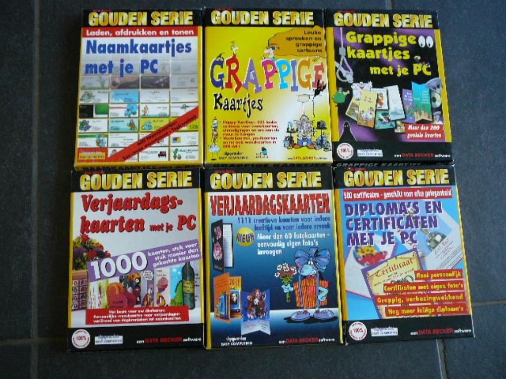 7 pc cd-rom allerlei kaarten te maken, Consoles de jeu & Jeux vidéo, Jeux | PC, Enlèvement ou Envoi, 1 joueur, À partir de 7 ans
