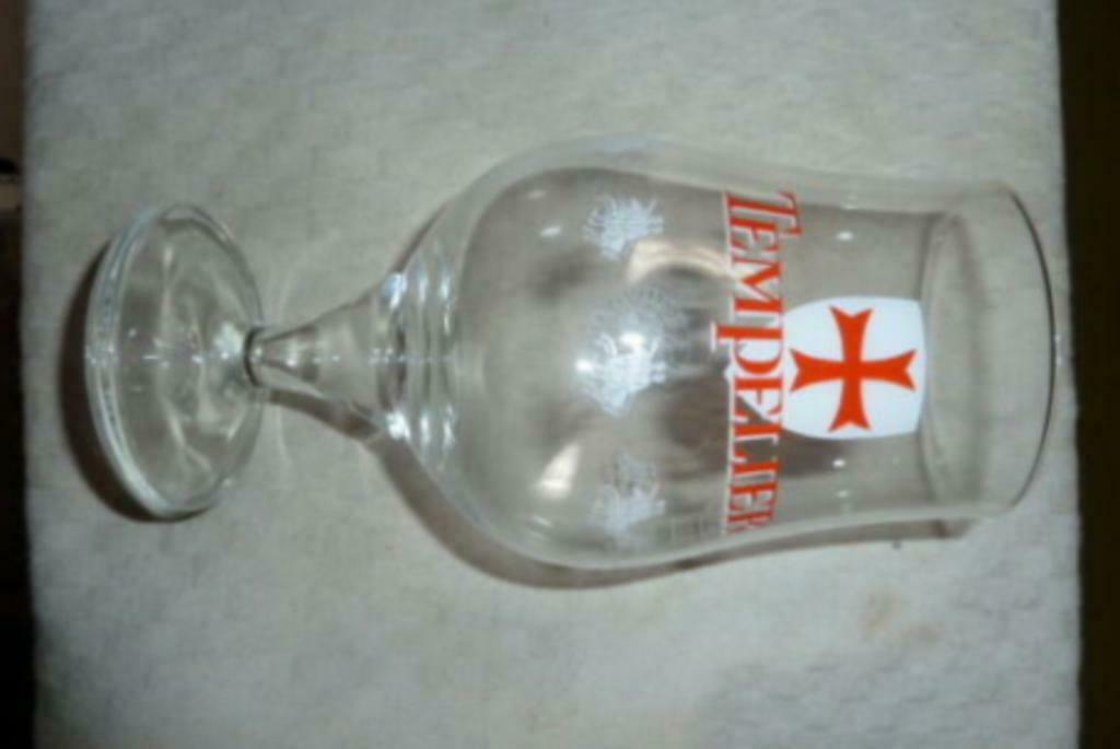 #H bier glas TEMPELIER Brasserie Du Bocq - Purnode 0,33L M13, Verzamelen, Ophalen of Verzenden, Nieuw, Bierglas