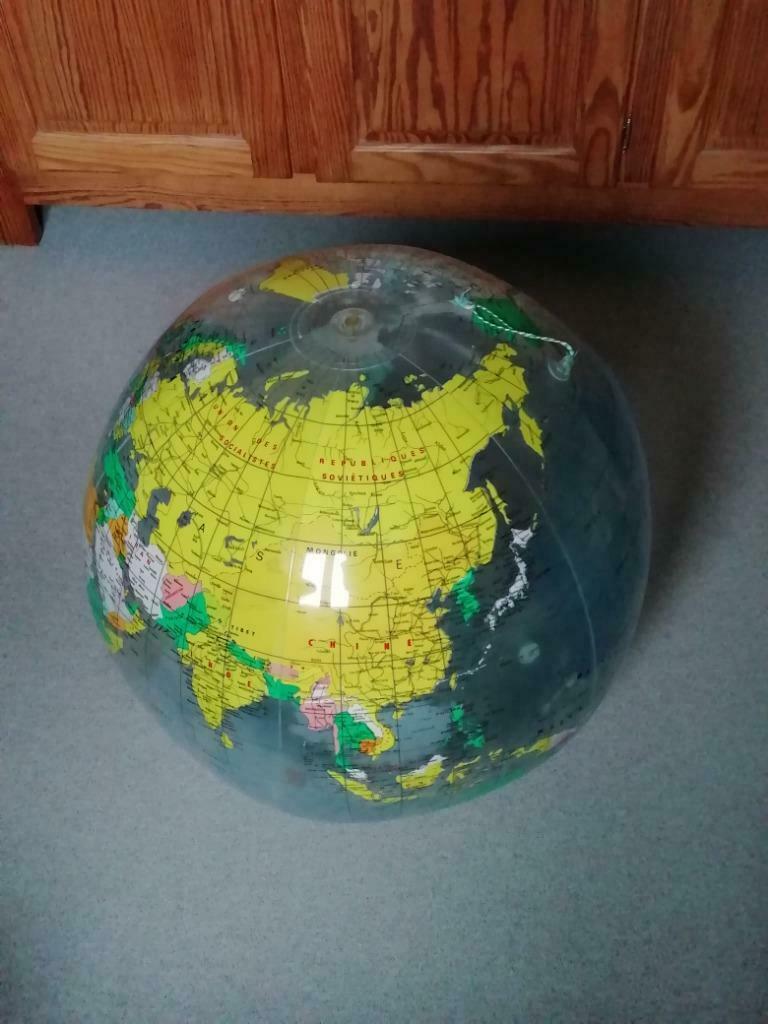 Ballon planisphère, Enlèvement ou Envoi, Utilisé