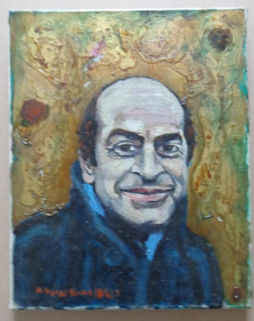 KIMON SYNESSIOS ALECOS FASIANOS OLIEVERF 30x24cm SIG CHASSIS, Enlèvement ou Envoi