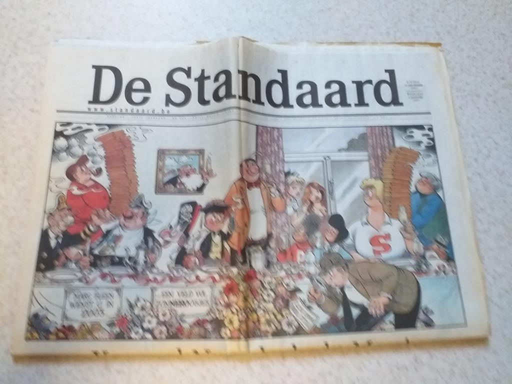 NERO " DE STANDAARD krant van 31/12 2002 ", Une BD, Enlèvement ou Envoi, Comme neuf
