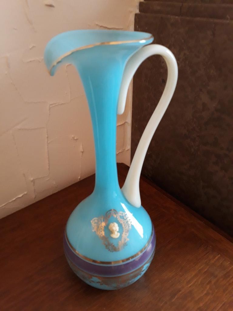 Soliflore en opaline, Enlèvement ou Envoi