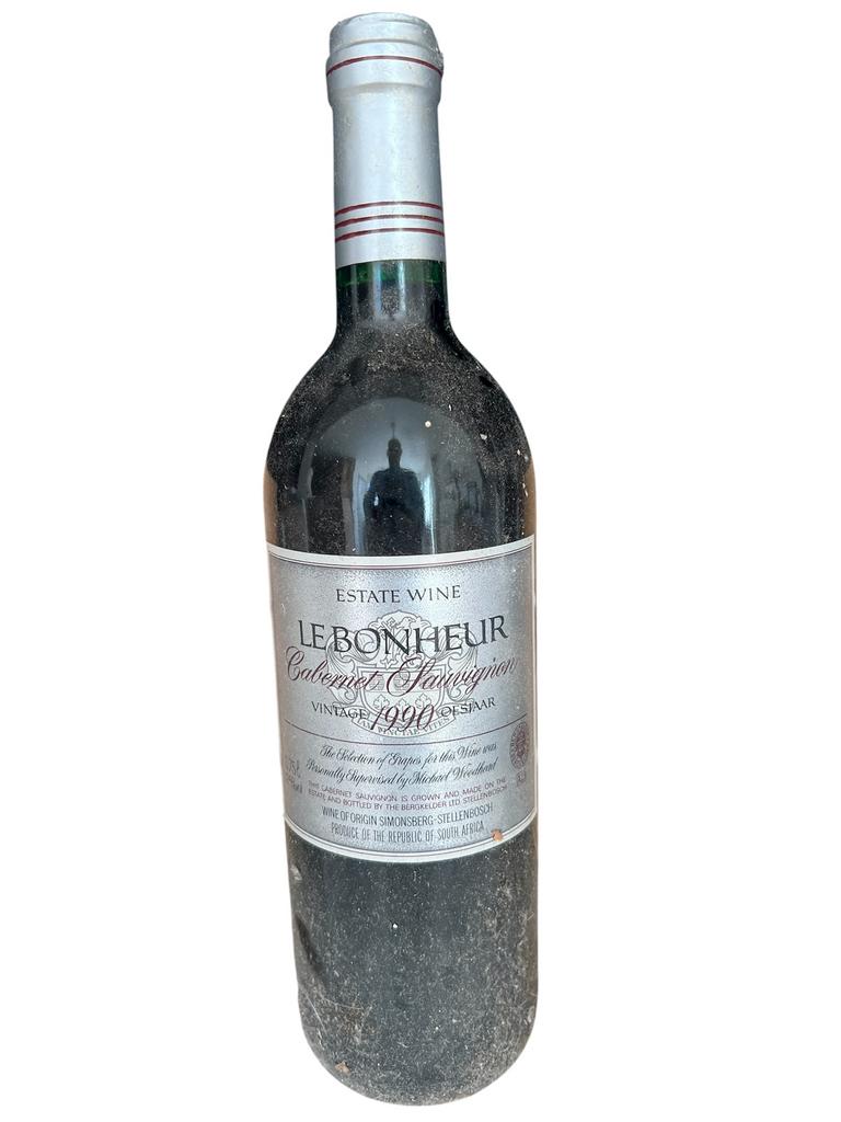 Cabernet Sauvignon 1990, Collections, Vins, Autres régions, Comme neuf, Enlèvement, Vin rouge