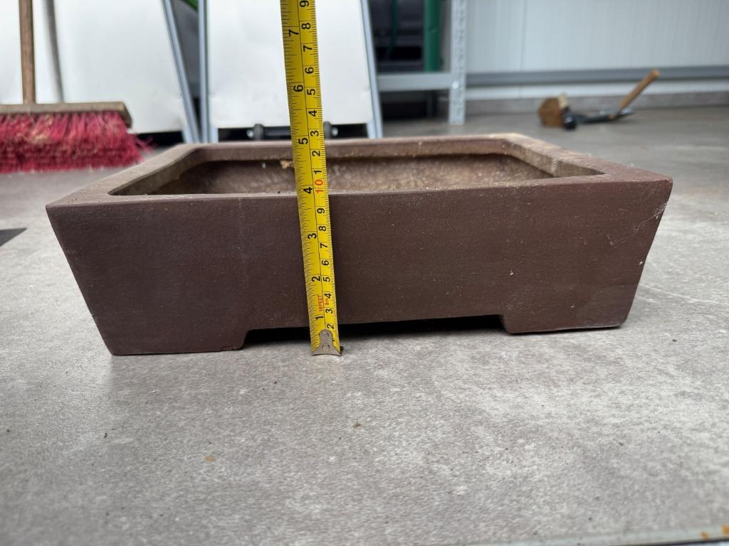 Mooie grote bonsai schaal in top staat!, Ophalen, Zo goed als nieuw, Vierkant, Tuin