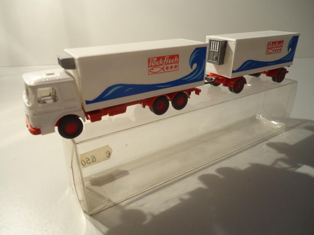 Camion MAN Büssing Packfisch 1/87 HO WIKING Germany Neuf+Bte, Ophalen, Nieuw, Bus of Vrachtwagen, Wiking