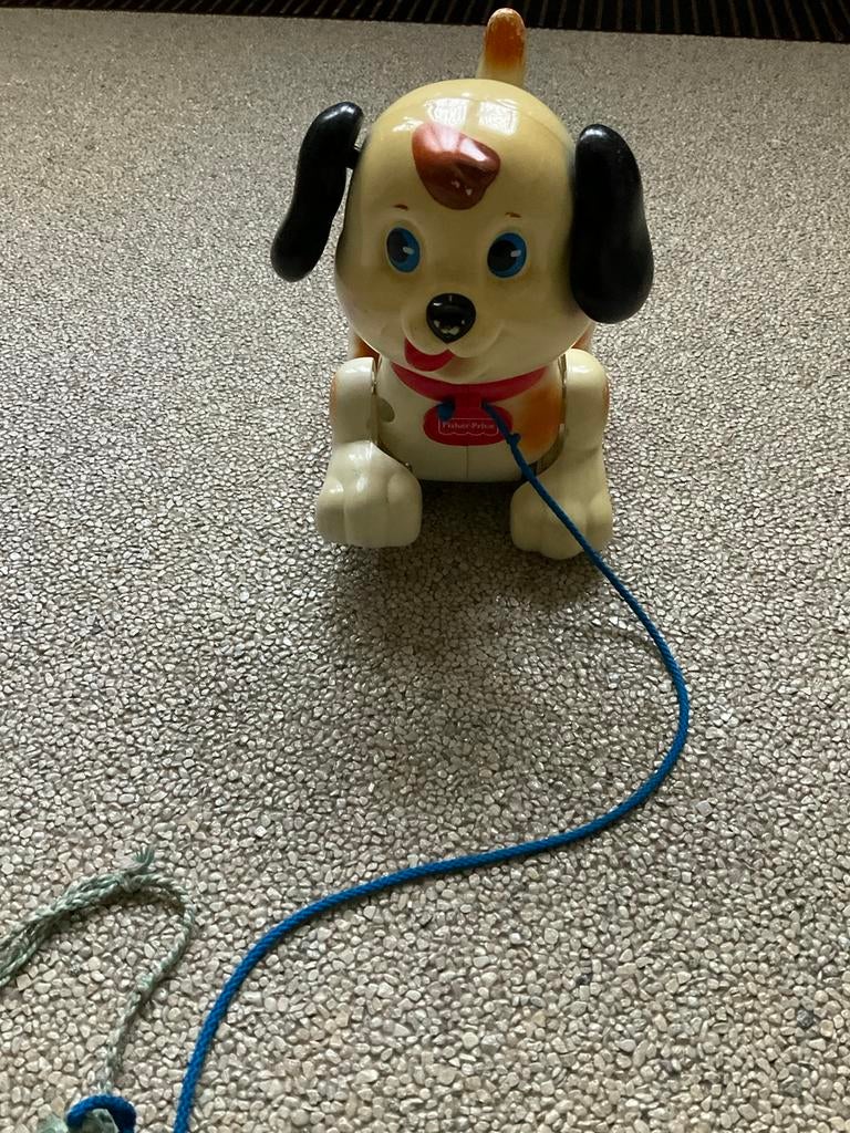 Vintage fisher price hondje, Kinderen en Baby's, Speelgoed | Fisher-Price, Ophalen of Verzenden, Zo goed als nieuw