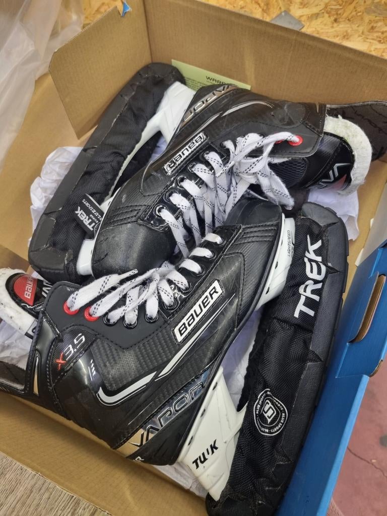 Bauer ijshockeyschaatsen maat 41, USA 6.5, Ophalen