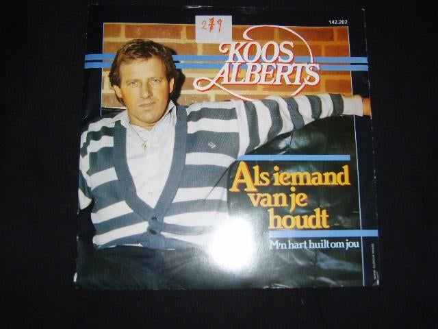 Koos alberts als iemand van je houdt, Cd's en Dvd's, Ophalen of Verzenden, Zo goed als nieuw, Levenslied of Smartlap