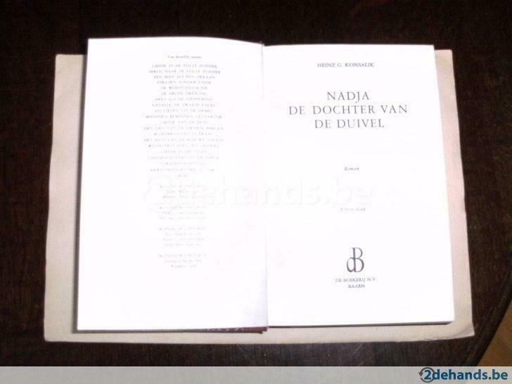 Nadja de dochter van de duivel - Konsalik, Boeken, Romans, Gelezen