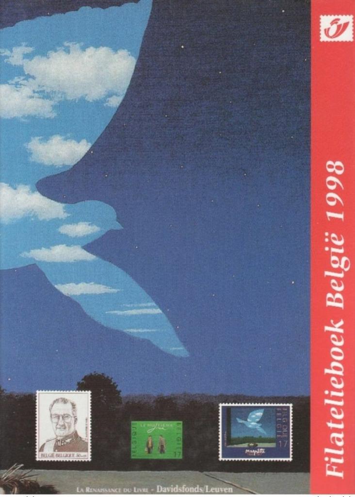 Année 1998 : Filatelieboek (avec timbres), Postzegels en Munten, Postzegels | Europa | België, Ophalen of Verzenden