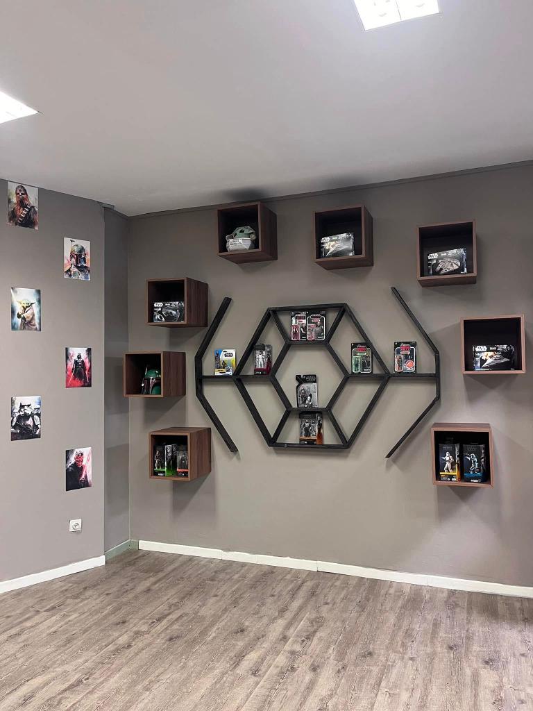 Wandmeubel Tie Fighter Star Wars, Moins de 25 cm, 200 à 250 cm, Enlèvement, Utilisé