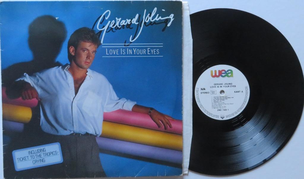 Gerald Joling - Love is in your eyes. Lp, Enlèvement ou Envoi, Utilisé, 12 pouces